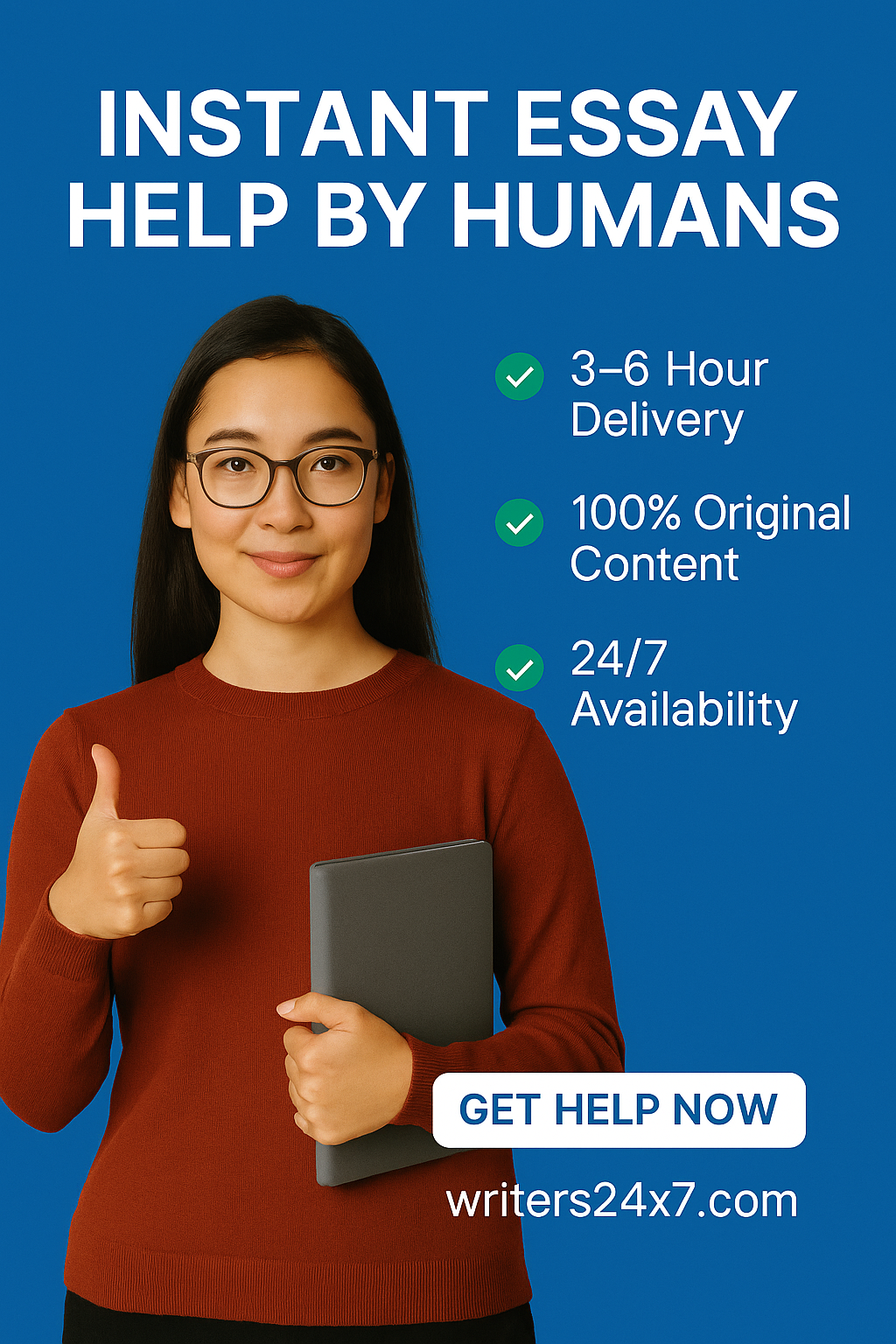 Instant Essay Help by Humans