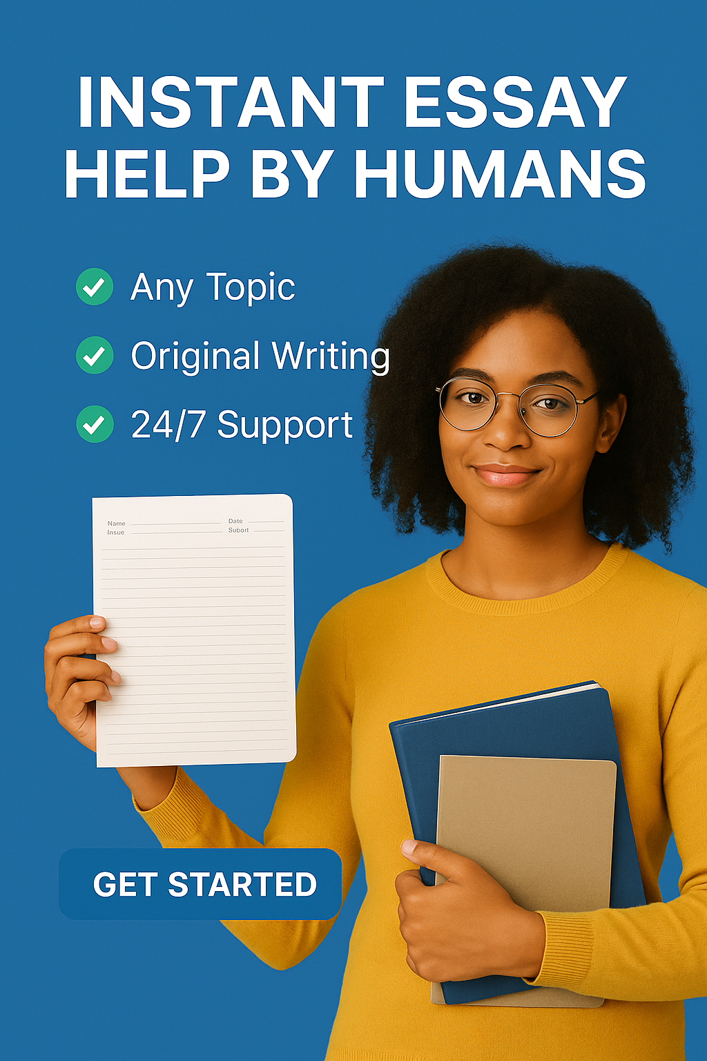 Instant Essay Help by Humans