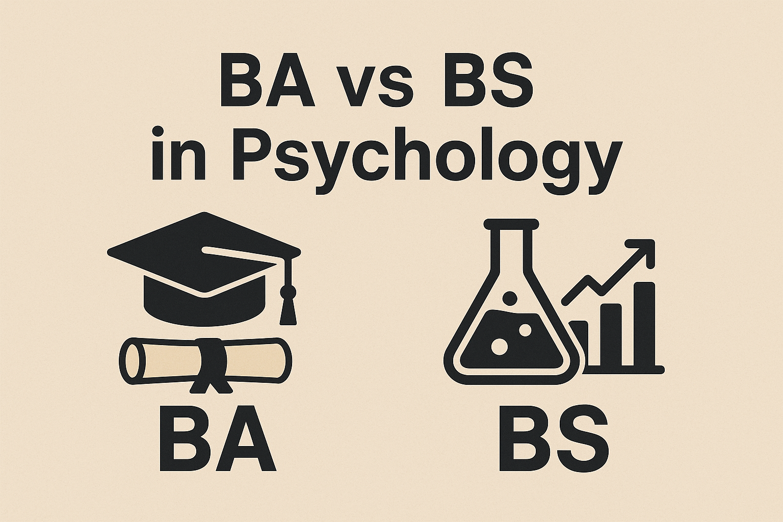 Difference Between a BA and a BS in Psychology