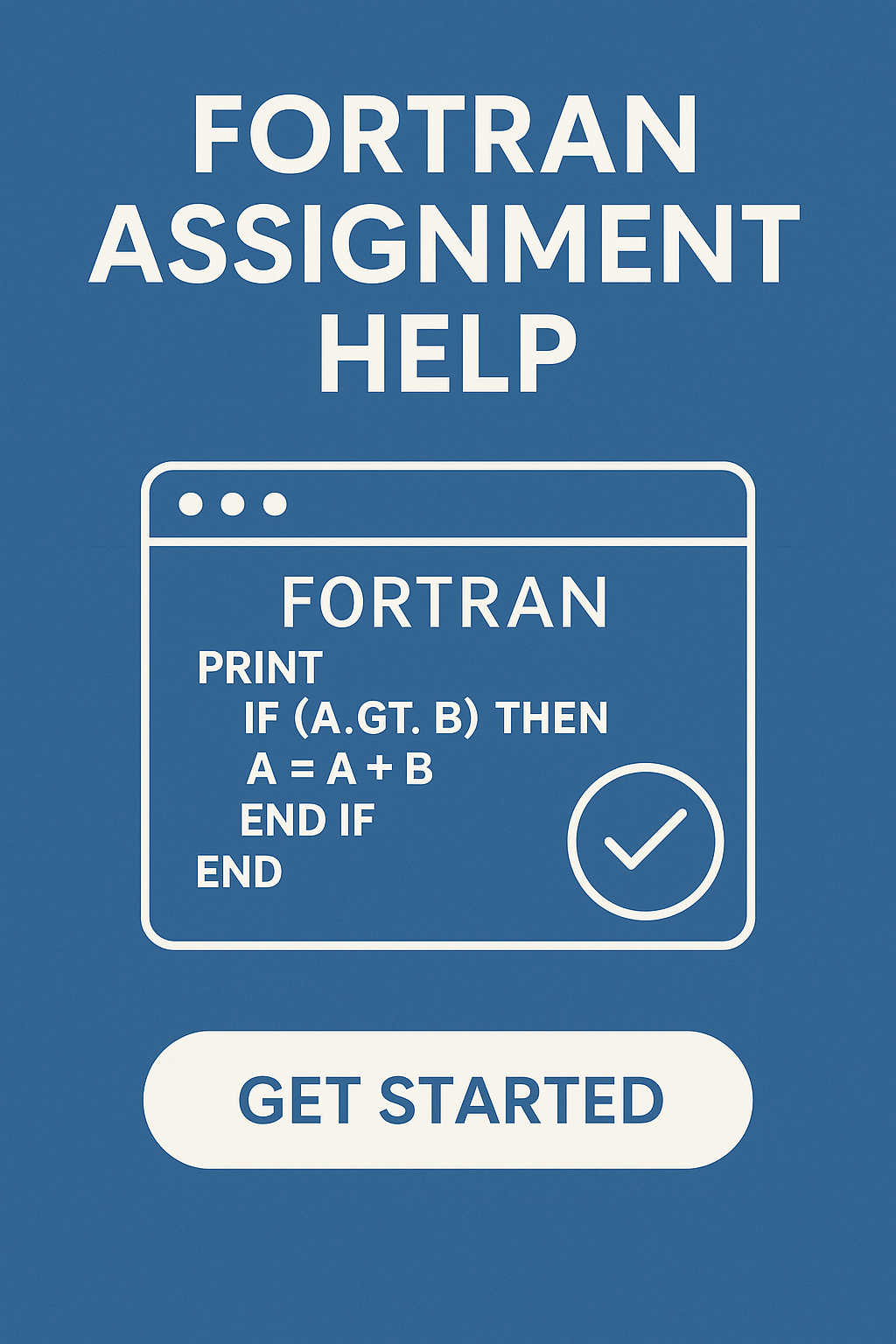 FORTRAN Assignment Help