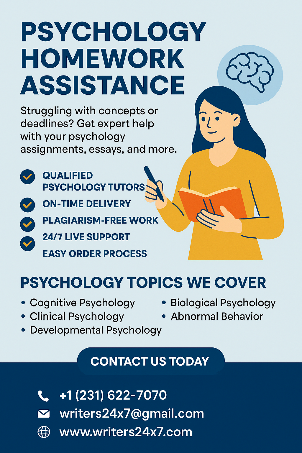  Psychology Homework Assistance