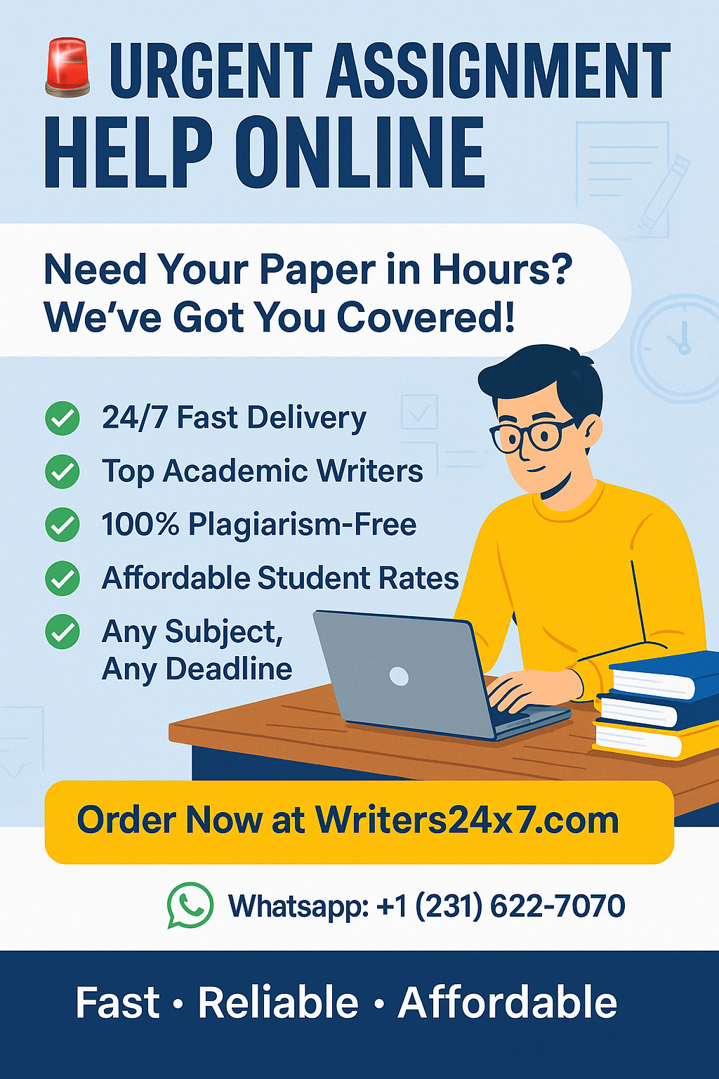 Urgent Assignment Help Online