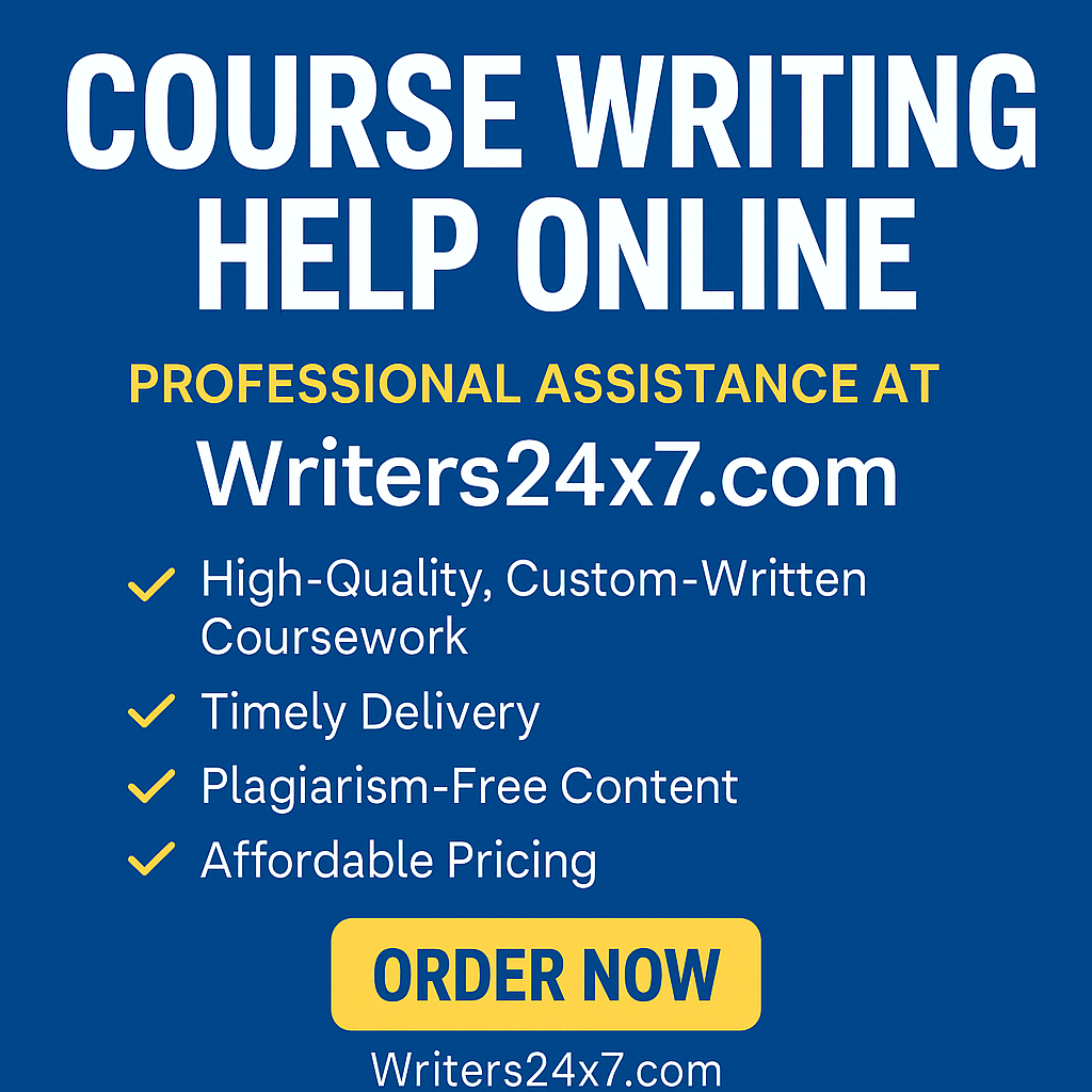 Course Writing Help Online
