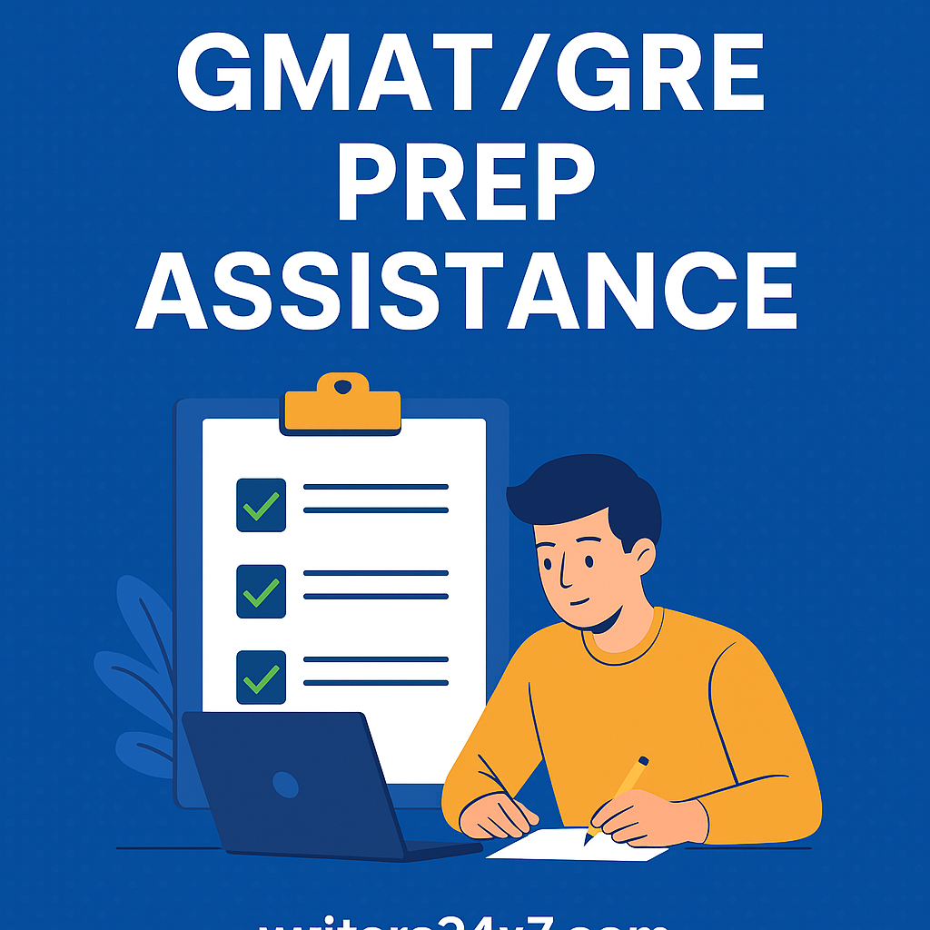 GMAT/GRE Prep Assistance