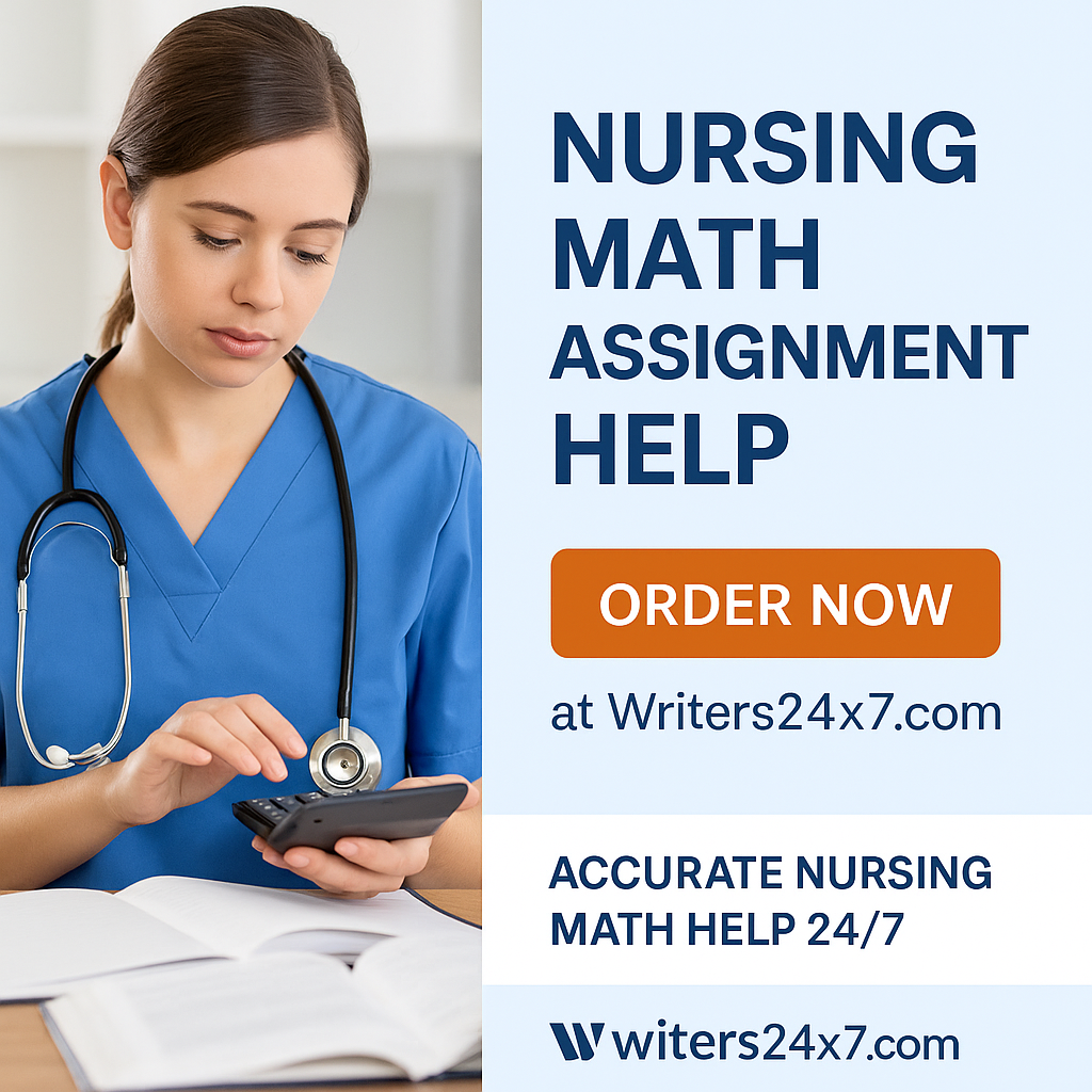 Nursing Math Assignment Help