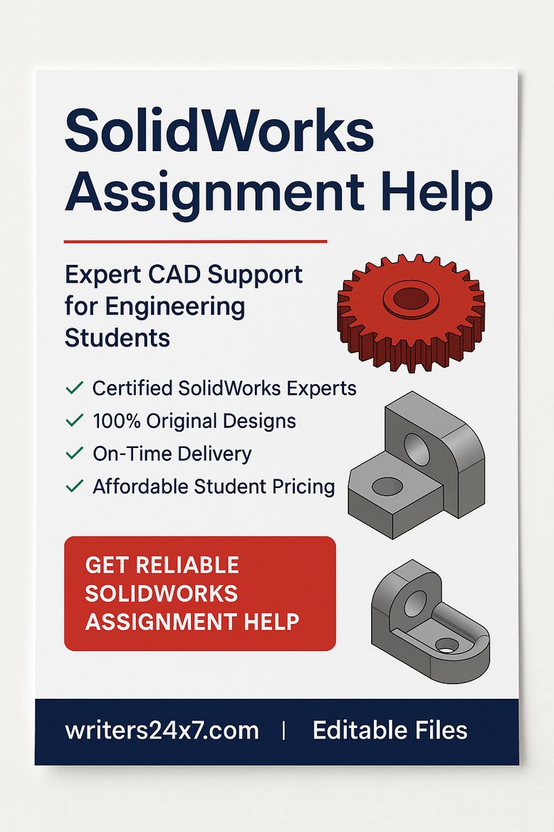 SolidWorks assignment help