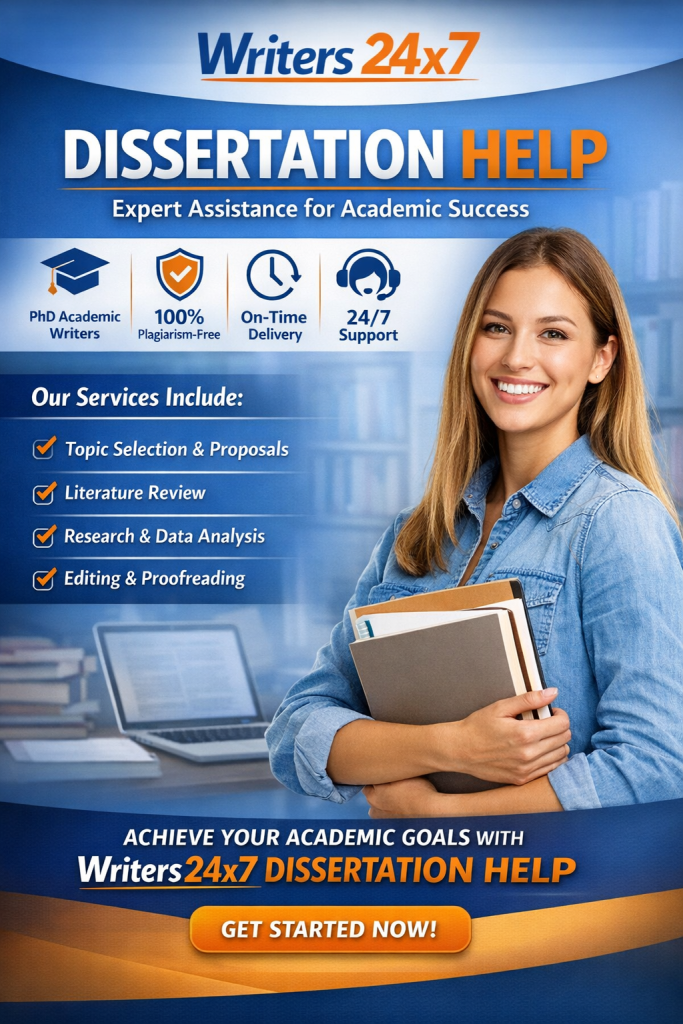 Writers24x7 Dissertation Help – Expert, Plagiarism-Free Dissertation Assistance