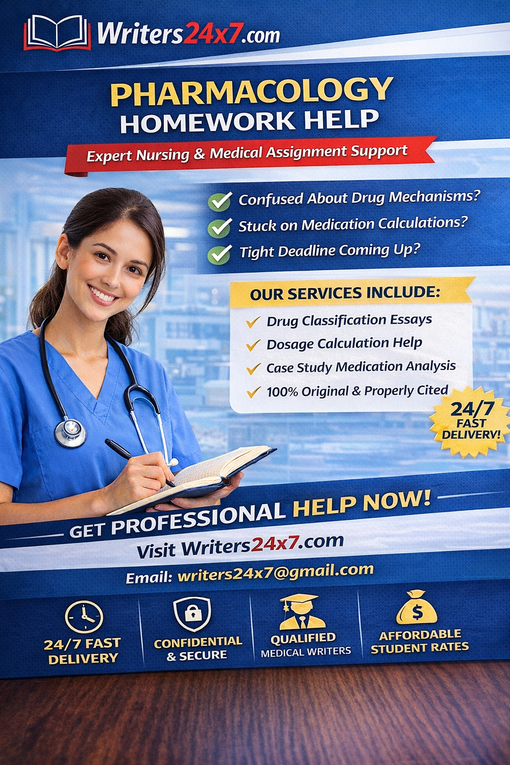 Pharmacology Homework Help