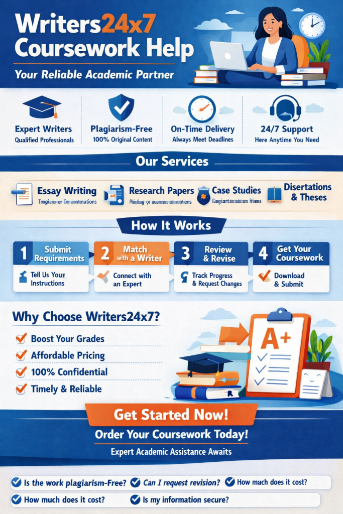 Writers24x7 Coursework Help – Professional & Reliable Academic Assistance