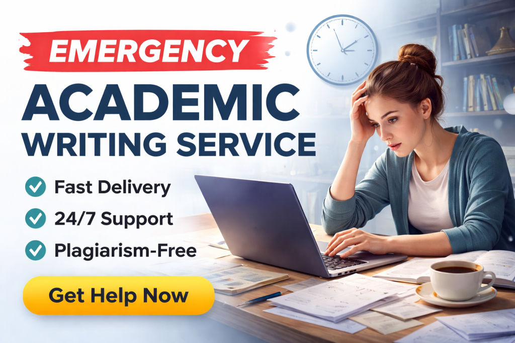Emergency Academic Writing Service – Fast & Reliable Assignment Help
