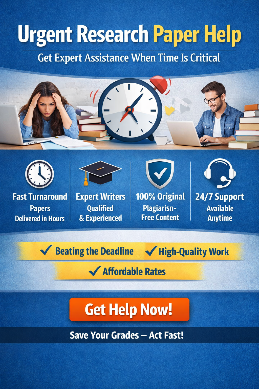 Urgent Research Paper Help – Fast & Reliable Academic Writing Assistance
