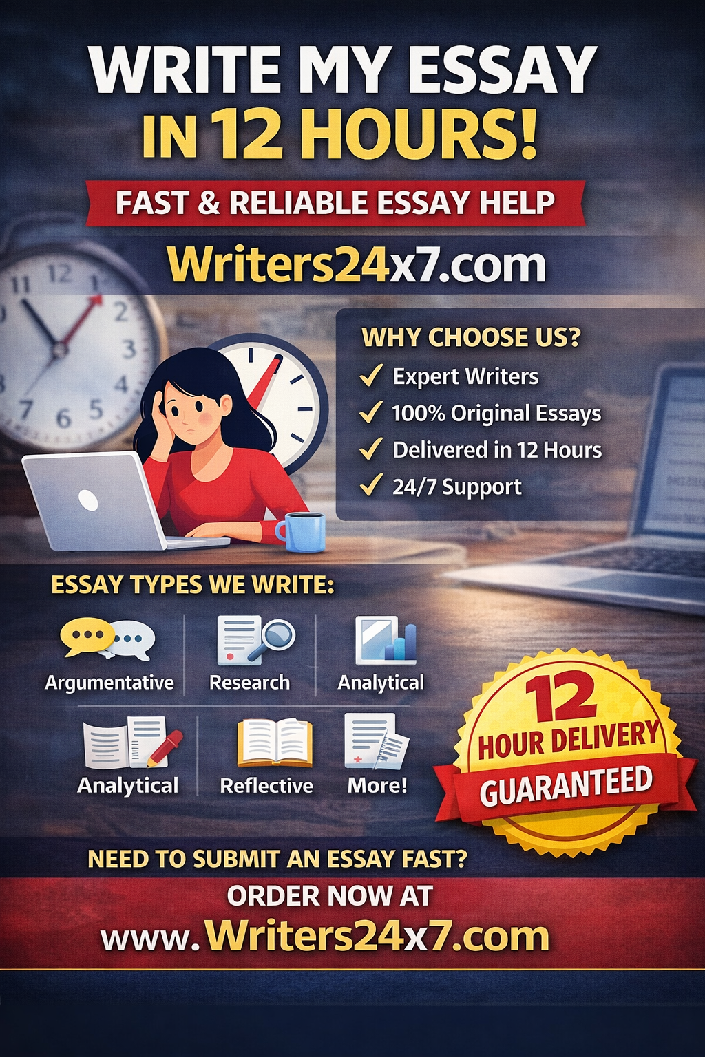 Urgent Essay Writing Service | Fast & Reliable Academic Help