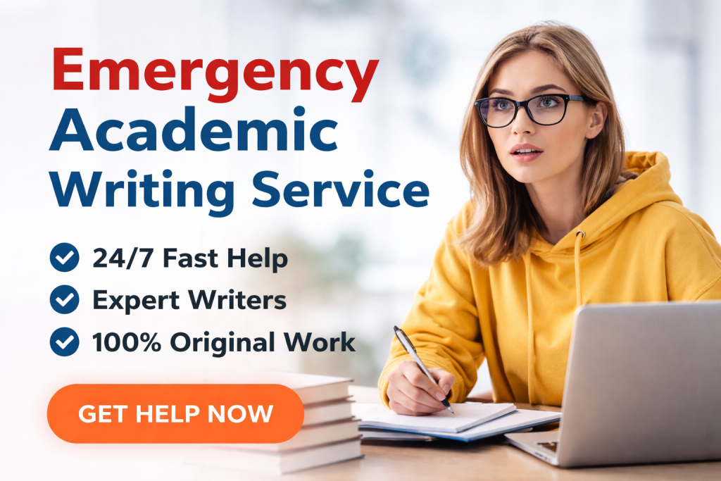 Emergency Academic Writing Service – Fast & Reliable Assignment Help