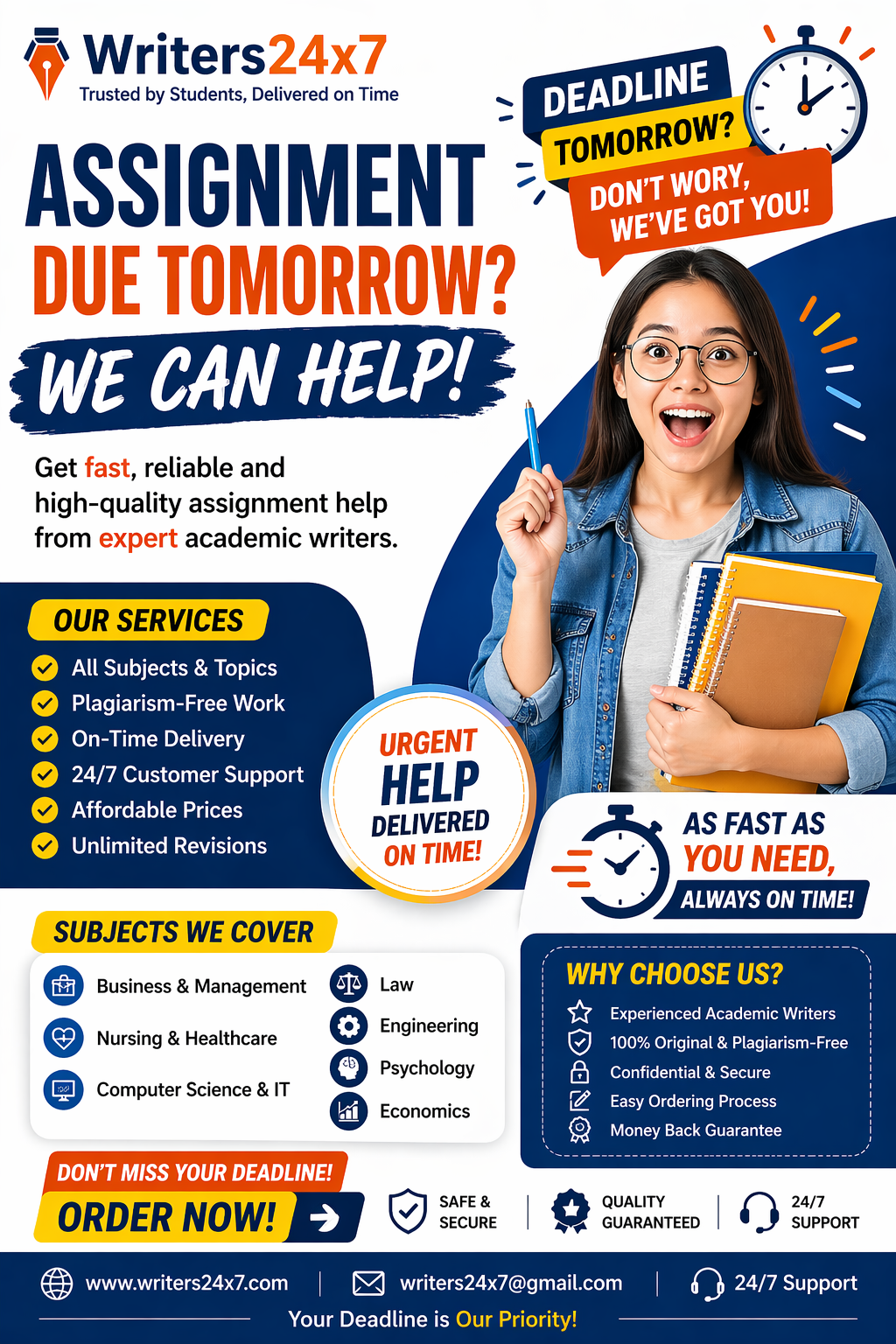 Assignment Due Tomorrow Help