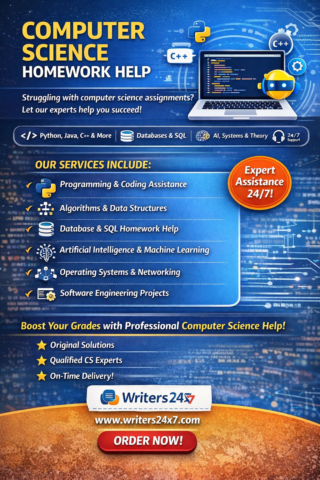 Computer Science Homework Help