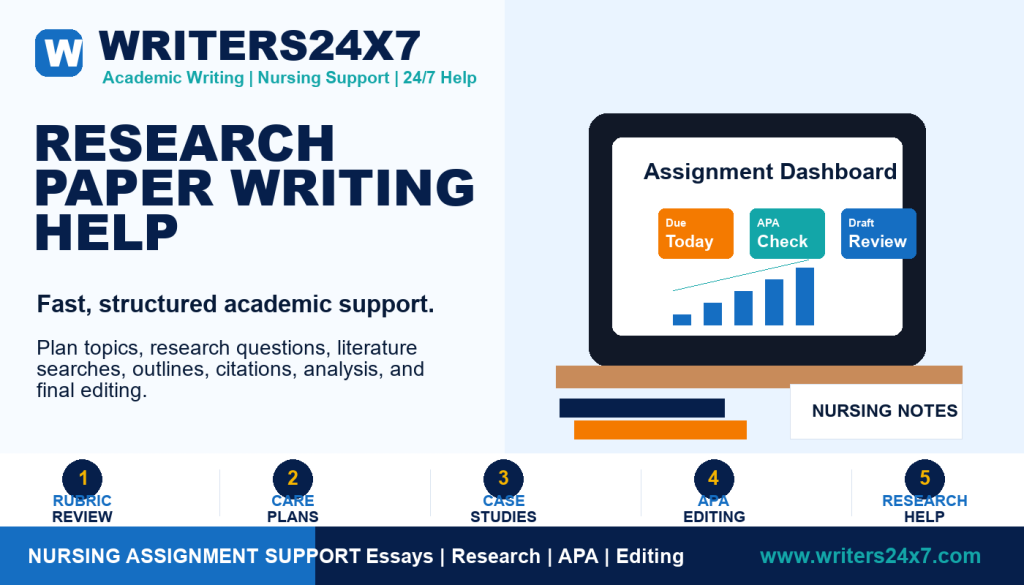 Research Paper Writing Help by Writers24x7