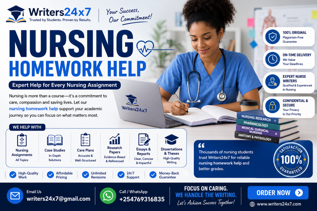 Nursing Homework Service