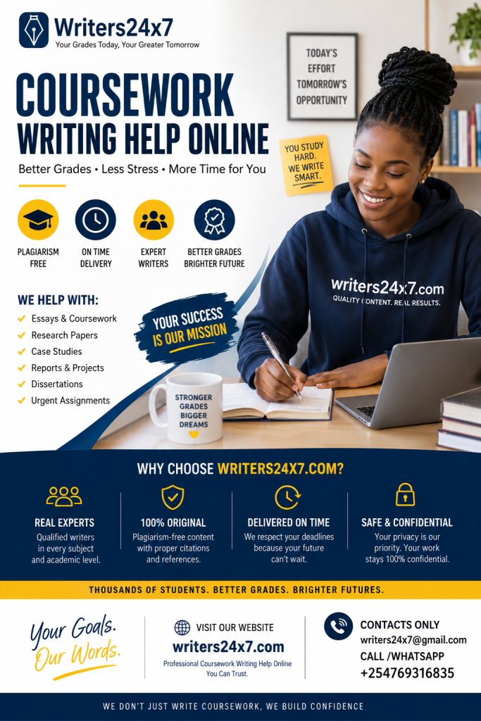 Coursework Writing Help Online