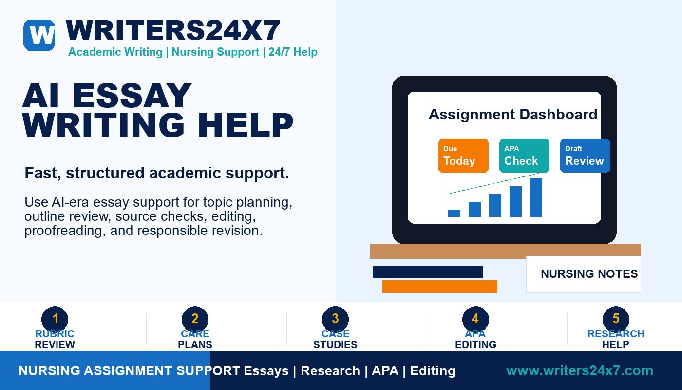 AI Essay Writing Help by Writers24x7