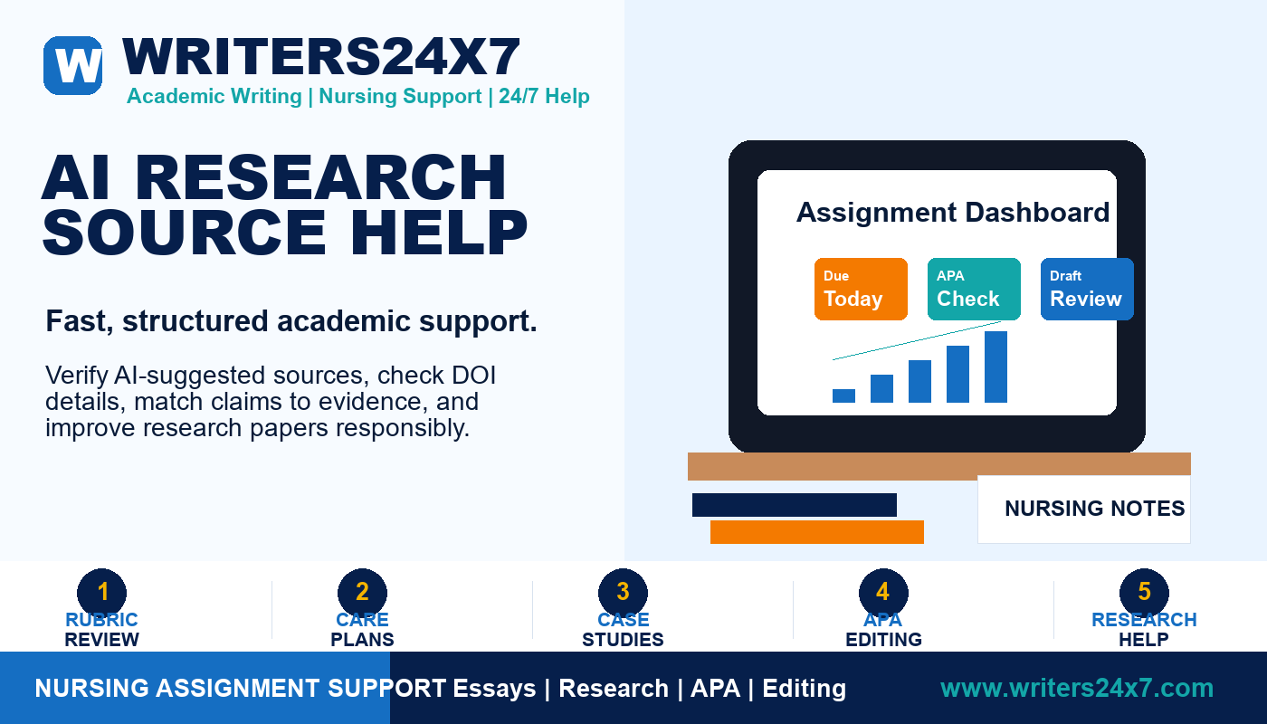 AI Research Source Help by Writers24x7
