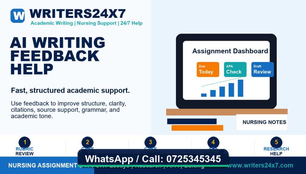 AI Writing Feedback Help by Writers24x7