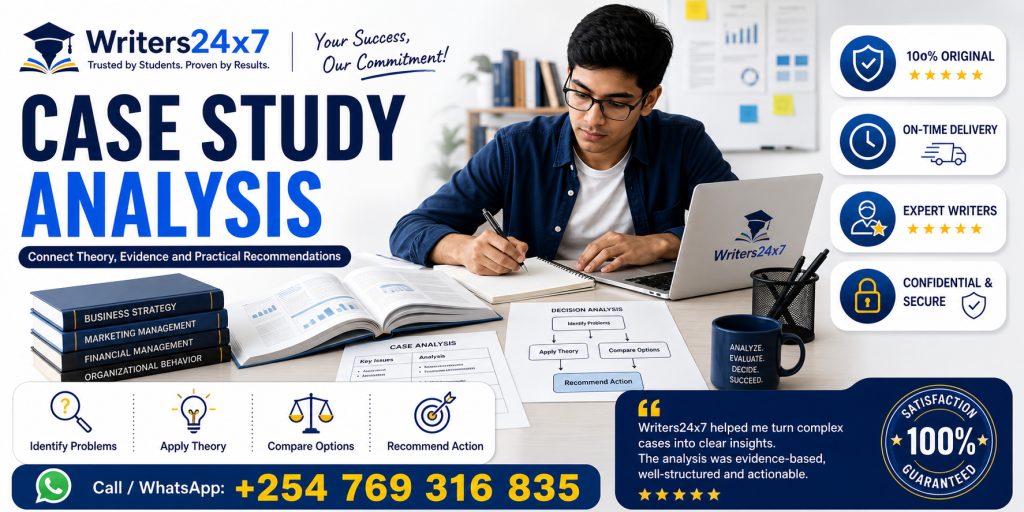 How to write a case study analysis - Writers24x7