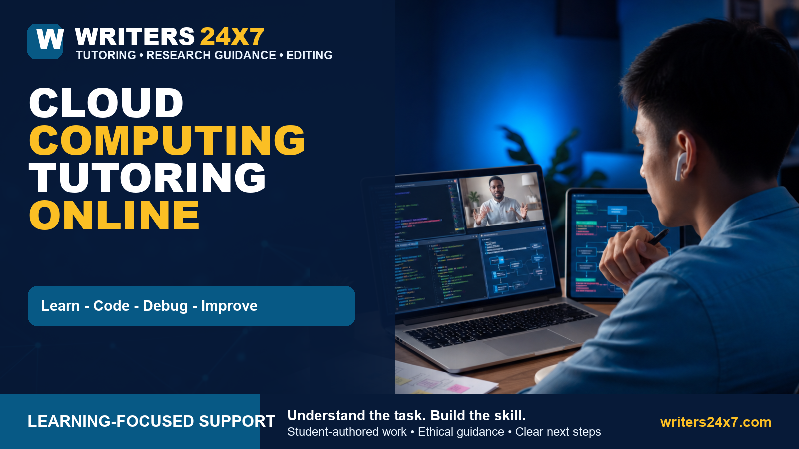 Cloud Computing Tutoring Online - Writers24x7
