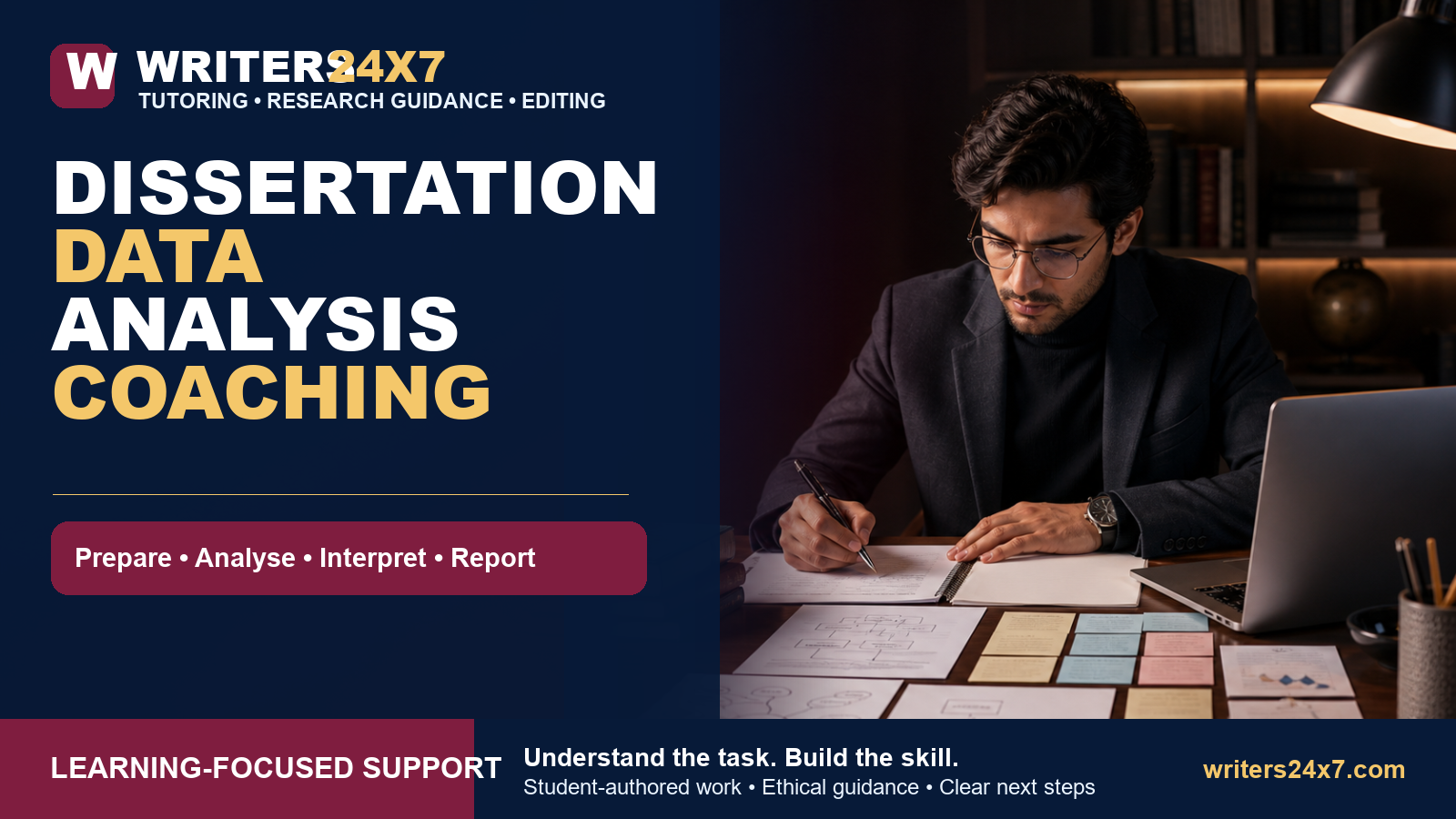 Dissertation Data Analysis Coaching - Writers24x7