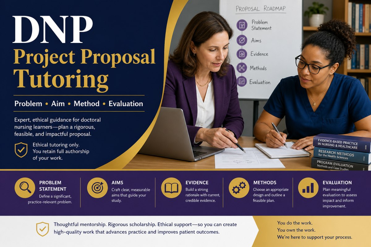 DNP Project Proposal Tutoring