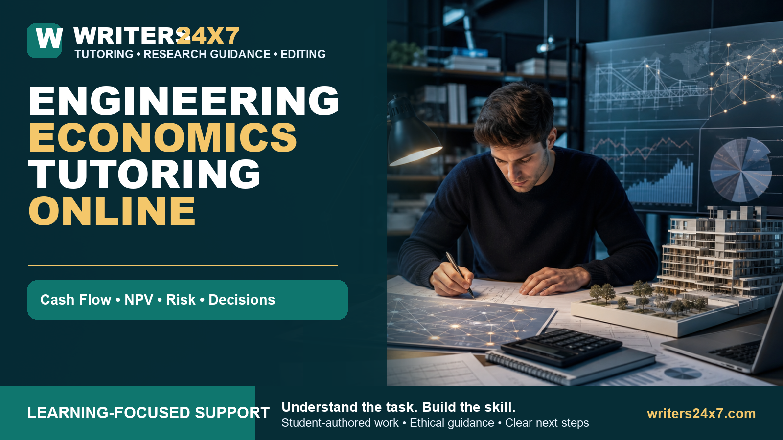 Engineering Economics Tutoring Online - Writers24x7