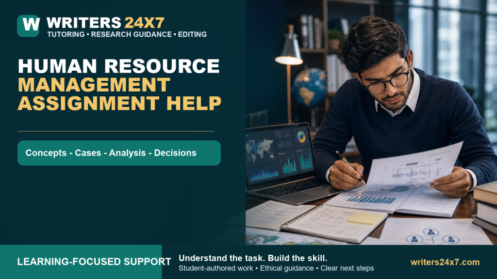 Human Resource Management Assignment Help - Writers24x7