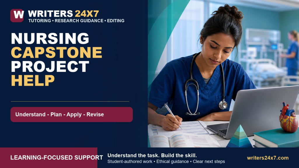 Nursing Capstone Project Help - Writers24x7