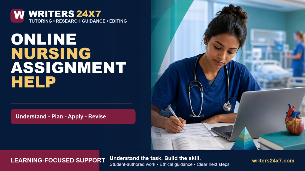 Online Nursing Assignment Help - Writers24x7
