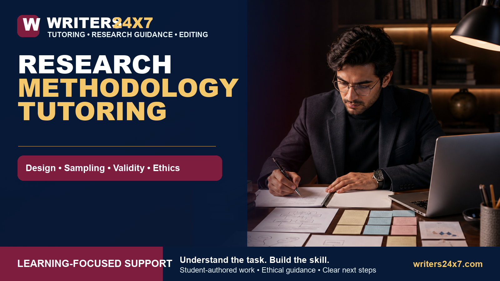 Research Methodology Tutoring - Writers24x7