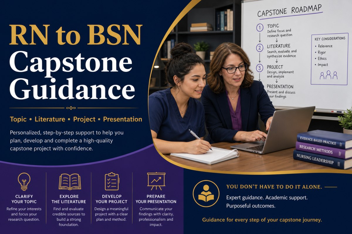 RN to BSN Capstone Guidance