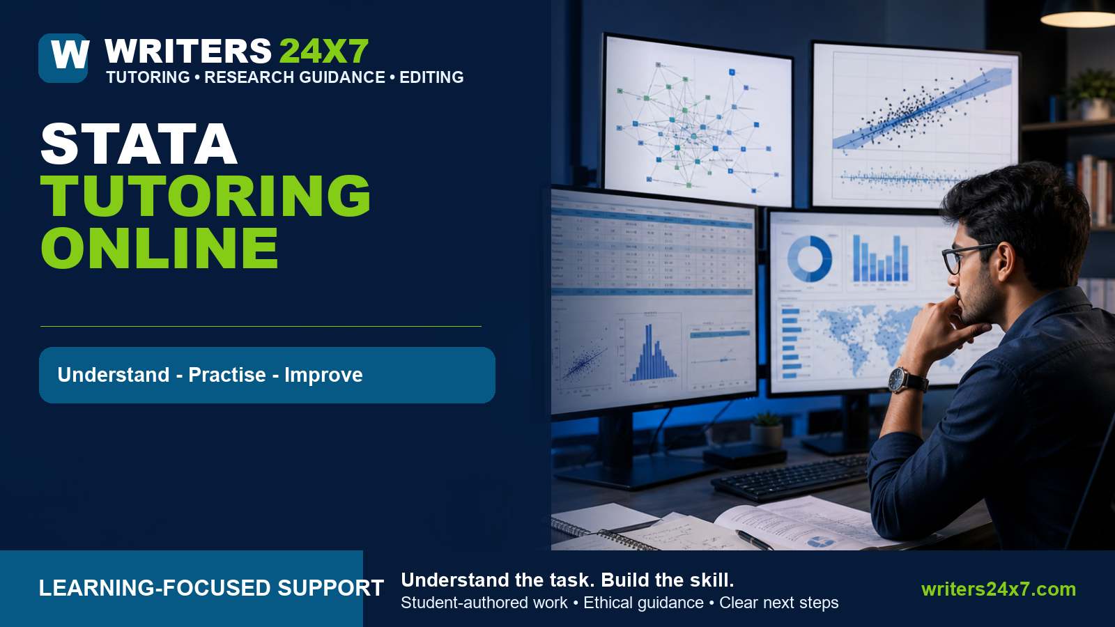 Stata Tutoring Online - Writers24x7