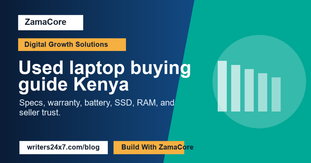 Used laptop buying guide Kenya
