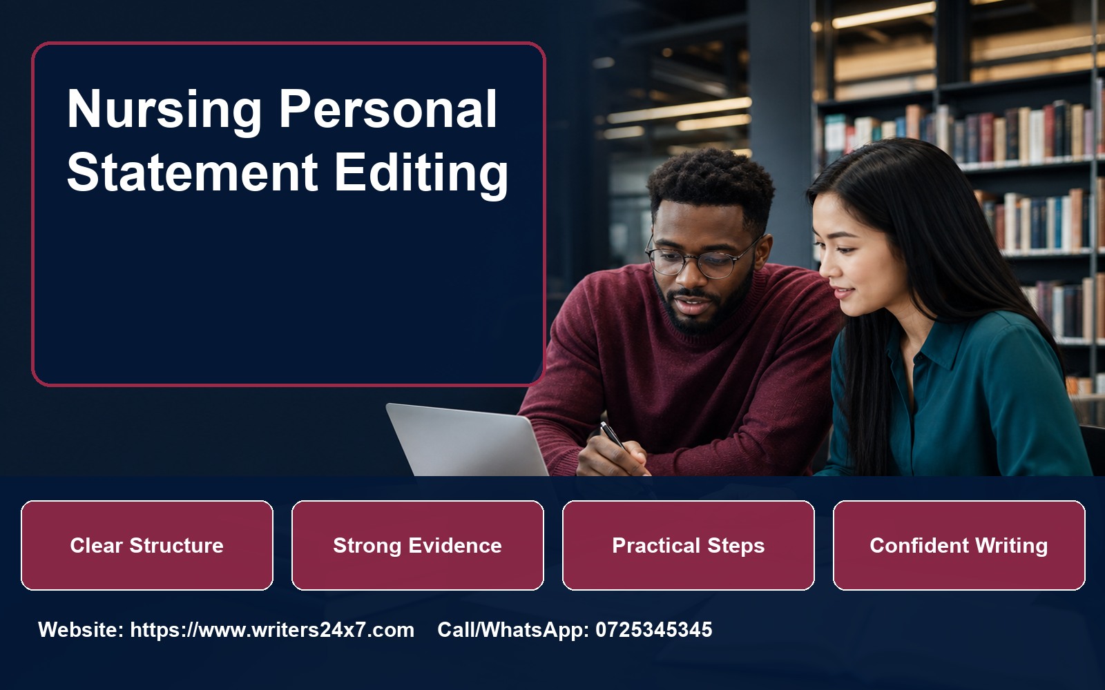 nursing personal statement editing