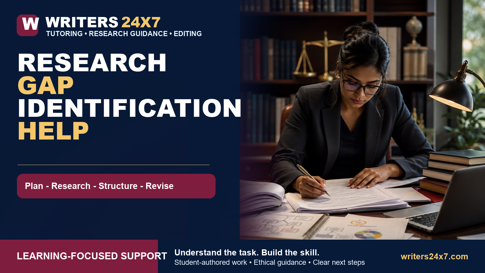 Research Gap Identification Help - Writers24x7