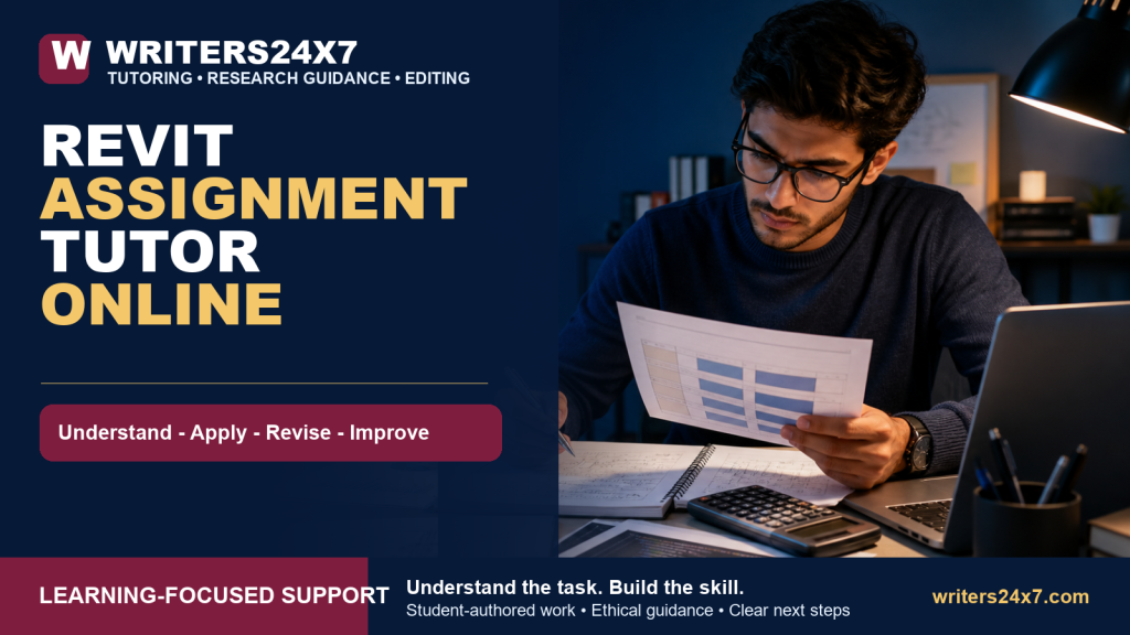 Revit Assignment Tutor Online - Writers24x7